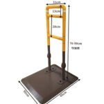 adjustable safety handrail